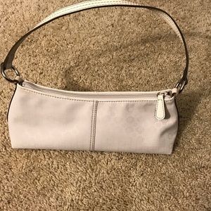 White small 9 West purse